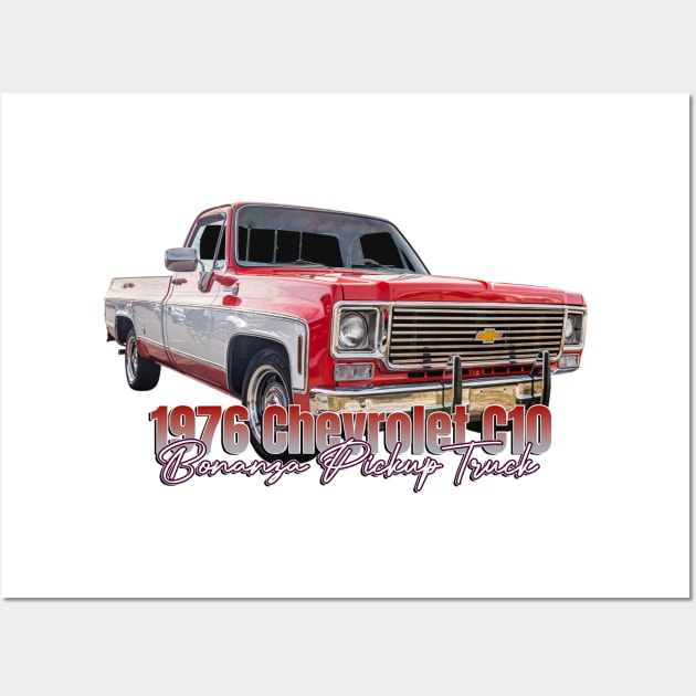 1976 Chevrolet C10 Bonanza Pickup Truck Wall Art by Gestalt Imagery